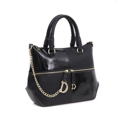 China Fashion Daily Use Wholesale Bag Contrast Color Ladies Bag Soft Leather Handbags For Women High Level Female Tote Bags 34cm for sale