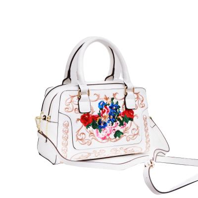 China Fashion Design Hot Daily Party PU Luxury Fashion Bags Women Handbags Ladies Handbags Embroidery Ladies Sequined Bags Good Quality for sale