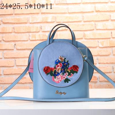 China New fashion trendy diary and cute party ladies bag 2021 luxury PU satin leather bags for women embroidery sequined handbags for girls for sale