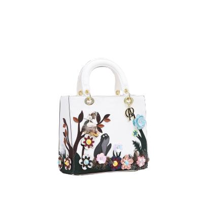 China Fashion tops selling high ladies bags flowers handmade handbags for women designer bags female factory direct sales luxury good quality for sale