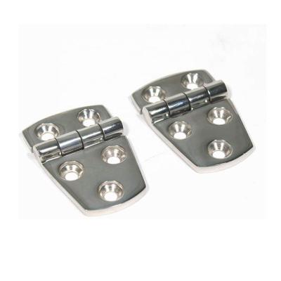 China Xiamen Sun Marine Manufacturer Marine/Boat/Yacht/Sailboat/Boat/Car Hinge With High Polished Cover 316 Stainless Steel For Boat Yacht High Quality for sale