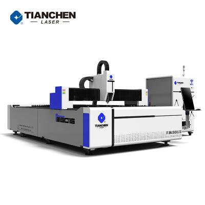 China TC FM3015D Fiber Laser Metal Sheet Cutting Machine Raycus Water Cooled 1000 Laser Power 1000w-1500w for sale