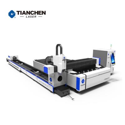 China High Quality Tianchen CNC Fiber Laser Cutting Machines Automated Loading 2000w IPG Metal Sheet Tube for sale