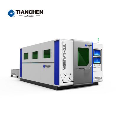 China Full Closed SERVOMOTOR Fiber Laser Cutting Machine For Sheet Metal 10-12mm SS Steel Carbon Steel 3KW 4KW 6KW for sale