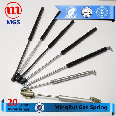 China Cylinder Chinese supplier hydraulic damper / spring lift gas strut with different end fitting for sale