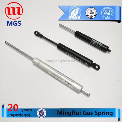 China Cylinder Free Stop Gas Filled Struts For Good Service/piston end fitting gas spring for sale