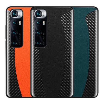 China Suitable for OnePlus / Xiaomi / HUAWEI for XIAOMI MI 10 Ultra Case Sports Car Fiber Leather Shockproof Protect Case for REDMI K30 20 Pro Note 8 Back Case New Cover for sale