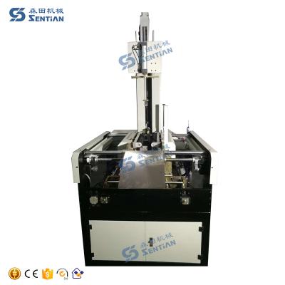 China Semi-Automatic Table Gluing Machine Multi-Touch Phone Box Gluing Machine zu verkaufen