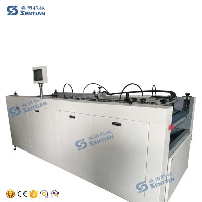 China Fold Double Sides Table Gluing Machine Widely Use Gift Paper Box Gluing Machine zu verkaufen