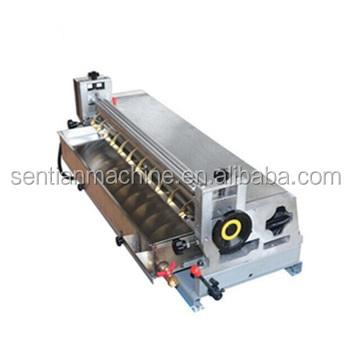 China Stainless Steel Table Top Paper Hot Melt Glue Gluing Machine zu verkaufen