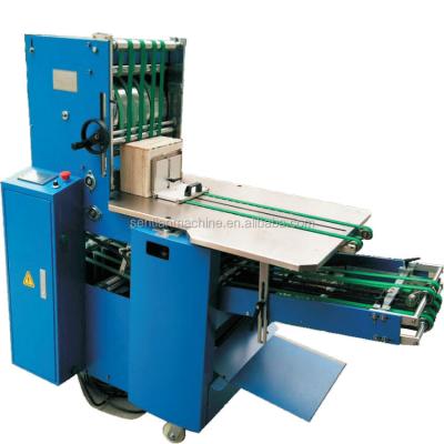 China Good price perfect book binding folding machine paper stacker - WY400 zu verkaufen