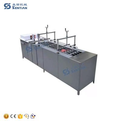 China Paper Book Back Glue Table Gluing Machine Automatic Hot Melt Gluing Machine zu verkaufen