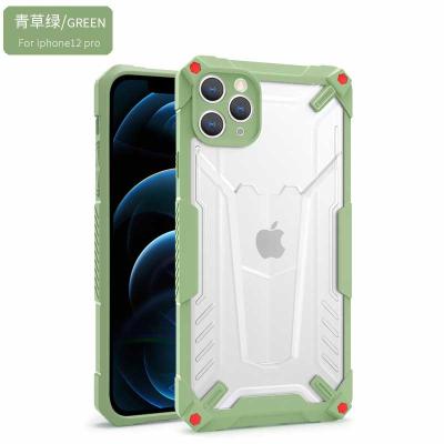 China Wholesale Heavy Anti-drop Soldier PC Phone Case For Apple iPhone 13 Pro Max Phone Case Supplier for sale