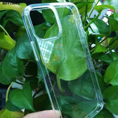 China Wholesale tpu phone supplier acrylic 1.5mm clear shockproof phone case cover for iPhone 13 pro max for sale