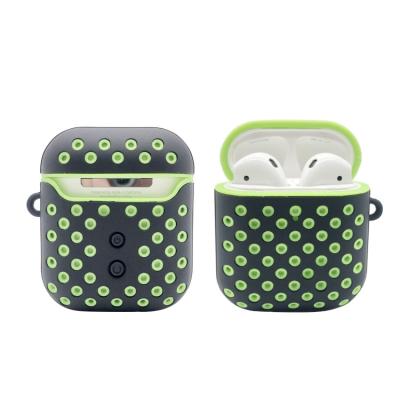 China BEC-6 Silicone Honeycomb Double Color Case For Apple Airpod Cover Silicone Case for sale