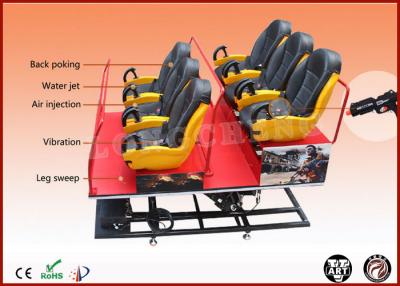 China 6 DOF Hydraulic 6 Seat 6D Cinema Equipment XD Movie Theater 220 Volt for sale