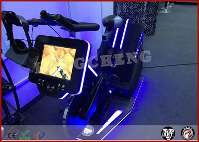 China Fahrrad-Simulator-Bewegungs-Plattform-Übungs-Turnhallen-Ausrüstung 9D VR für Freizeitpark zu verkaufen