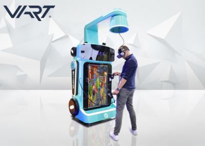 China Easy Operation Children Game VR Arcade Machines White & Blue Color for sale