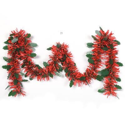 China PET Tinsel Garland for Merry Christmas and Christmas Party Tree Decoration for sale