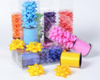 China Best Price Eco - Friendly Gift Wrapping Set Made In China Christmas Decoration Gift Ribbon Bow for sale