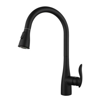 China Pull Out Spray American Swept Wholesale Goods Health Water Saving Kitchen Mixer Tap for sale