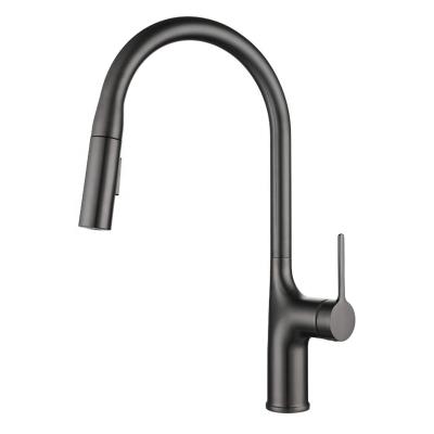 China Pull Out Spray American Swept Wholesale Goods Health Water Saving Kitchen Mixer Tap for sale