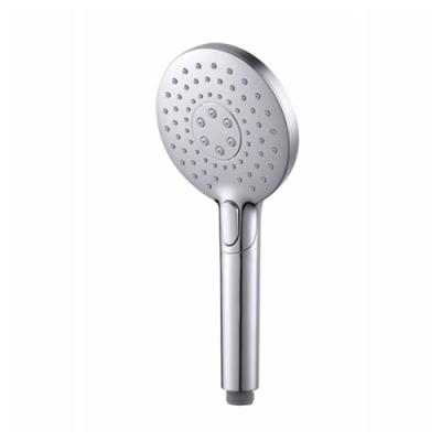 China Wholesale Modern ABS Plastic Triple Function 4.5 Inch Hand Held Shower Head With Cut Out for sale