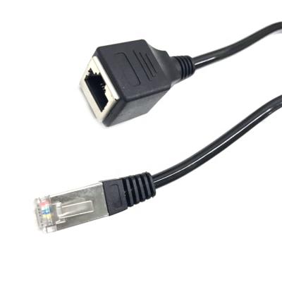 China Telecom Communication RJ45 Male To Female RJ45 Extension Cable Ethernet Cable for sale