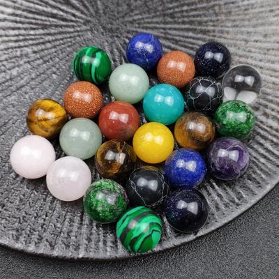 China Other Chakra Crystals Ball Set Quartz Energy Healing Crystal Stone Carving Sphere For Natural Decoration for sale