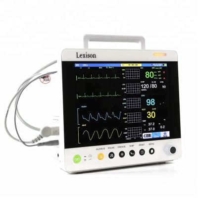 China PPM-S12V High Quality Cheap Price 12.1inch Use Multiparameter Veterinary Monitor For Animal Medical Class Use 12.1inch High Resolution TFT LCD for sale