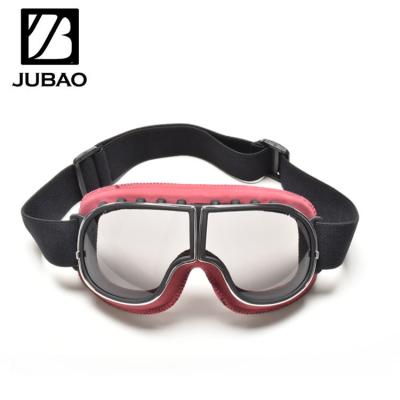 China Retro Motocross Goggles Metal Motorcycle Goggles And ABS Frame MX Motorcycle Glasses for sale