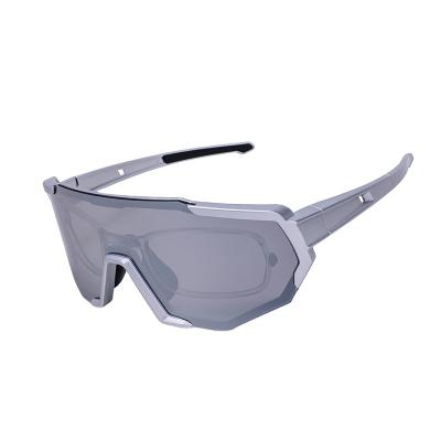 China Custom cycling windproof cycling sports sunglasses tr90 sunglasses outdoor sports sunglasses for sale