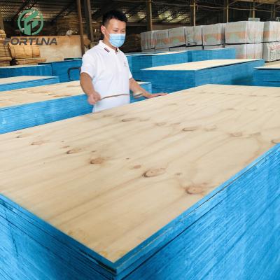 China Raincoat ; Competitive Price 18mm 3/4 Pine CDX Plywood Sheet With Knot For Structural Wall Roofing Exterior for sale