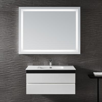 China China Factory LED Mirror Touch Smart Sensor Bath Wall Mirror Light Fog Light Bathroom Mirror with Low Price for sale