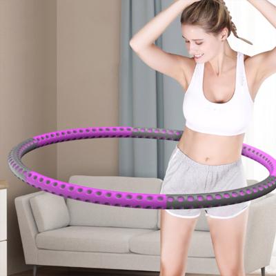 China NEW Indoor Sporting Goods Slimming Body Counting Circles Weighted Polynesian Dance Weight Loss Fitness Slimming Ring Circle For Adults for sale