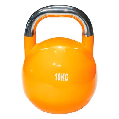 China Custom logo cast anti-slip kettlebell fitness home gym competition kettlebell for sale