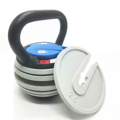 China Durable Home Environment Friendly Fitness Solid Adjustable Weight Kettlebell for sale