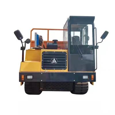 China Hot Selling Rubber 10 Ton Flatbed Crawler Dumper Truck With Ce 3000*2000*700 for sale