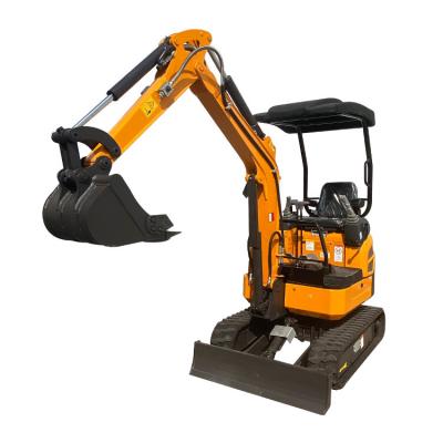 China Rubber Tracked Hotels 2ton Small Hydraulic Crawler Mini Excavator for sale