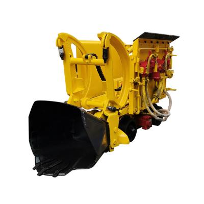 China Pneumatic Wheel Bucket Hotels Underground Mining Tunnel Rail Rock Ore Mucking Loader With CE Certification for sale