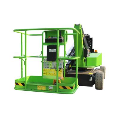 China Hotels Spider Cherry Picker Small Boom Lift Telescopic Articulated Lift for sale