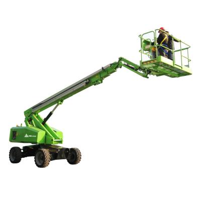 China Hotels 10m Hydraulic Aerial Platform Lift Telescopic Spider Boom Lift for sale