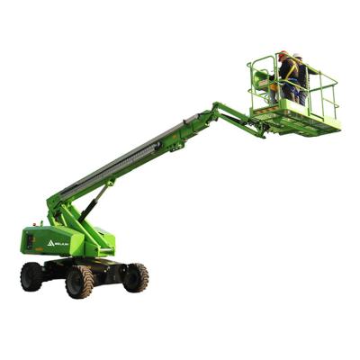 China Hotels self propelled telescopic boom lift manlift telescopic hydraulic aerial work platform for sale