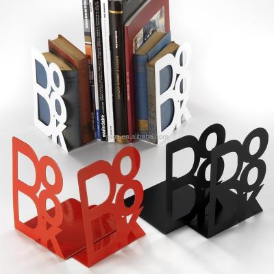 China Simple modern eco-friendly metal bookend for sale