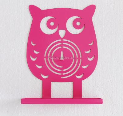 China Minimalist Owl Shape Metal Mosquito Coil Incense Holder for sale