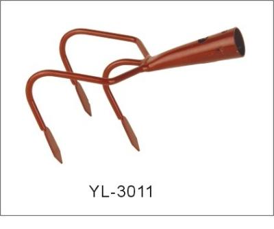 China YL-3011 Wrought Iron Rake Garden Tools for sale