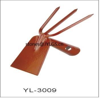 China Cheap Carbon Steel German Garden Fork Digging Hoe for sale