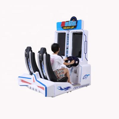 China Coin Operated Hardware Kids Arcade Games / Driving Video Games / Twins Friendly Video Games With Redemption for sale