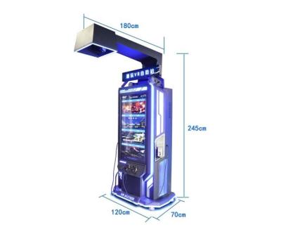 China Amusement Park Self Service Virtual Reality Motion Coin Operated Simulator Arcade Game Machine for sale