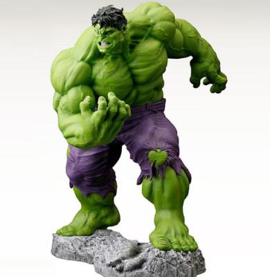 China Attractive fiberglass marvel carcass material super hero figures for decoration for sale